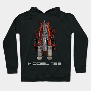 Spaceship Model 126 T-Shirt Hoodie